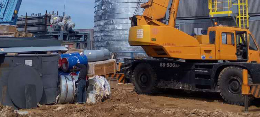 700 Ton Cement Silo Project