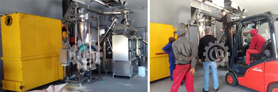 South Africa Spice Powder Plant Finished Installation