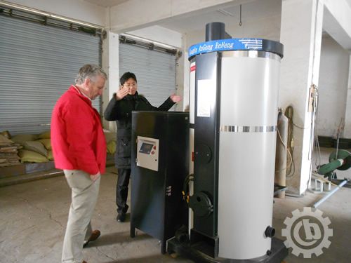 Biomass hot water boiler for Europe