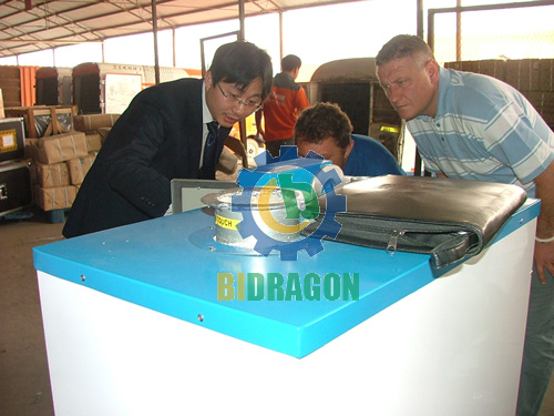 Macedonia customers for wood pellet boiler