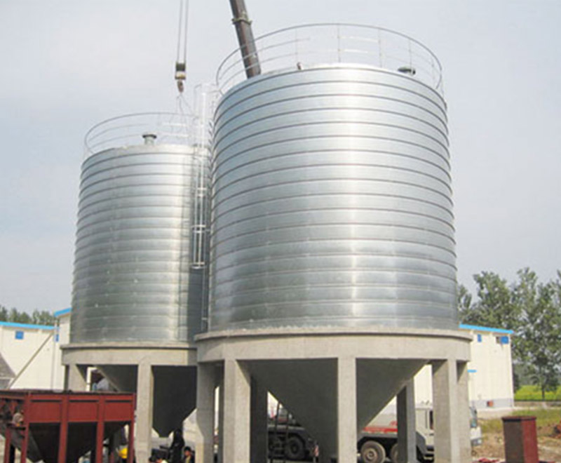 Cement Silo | Silo For Cement Powder Storage - Spiral Silo